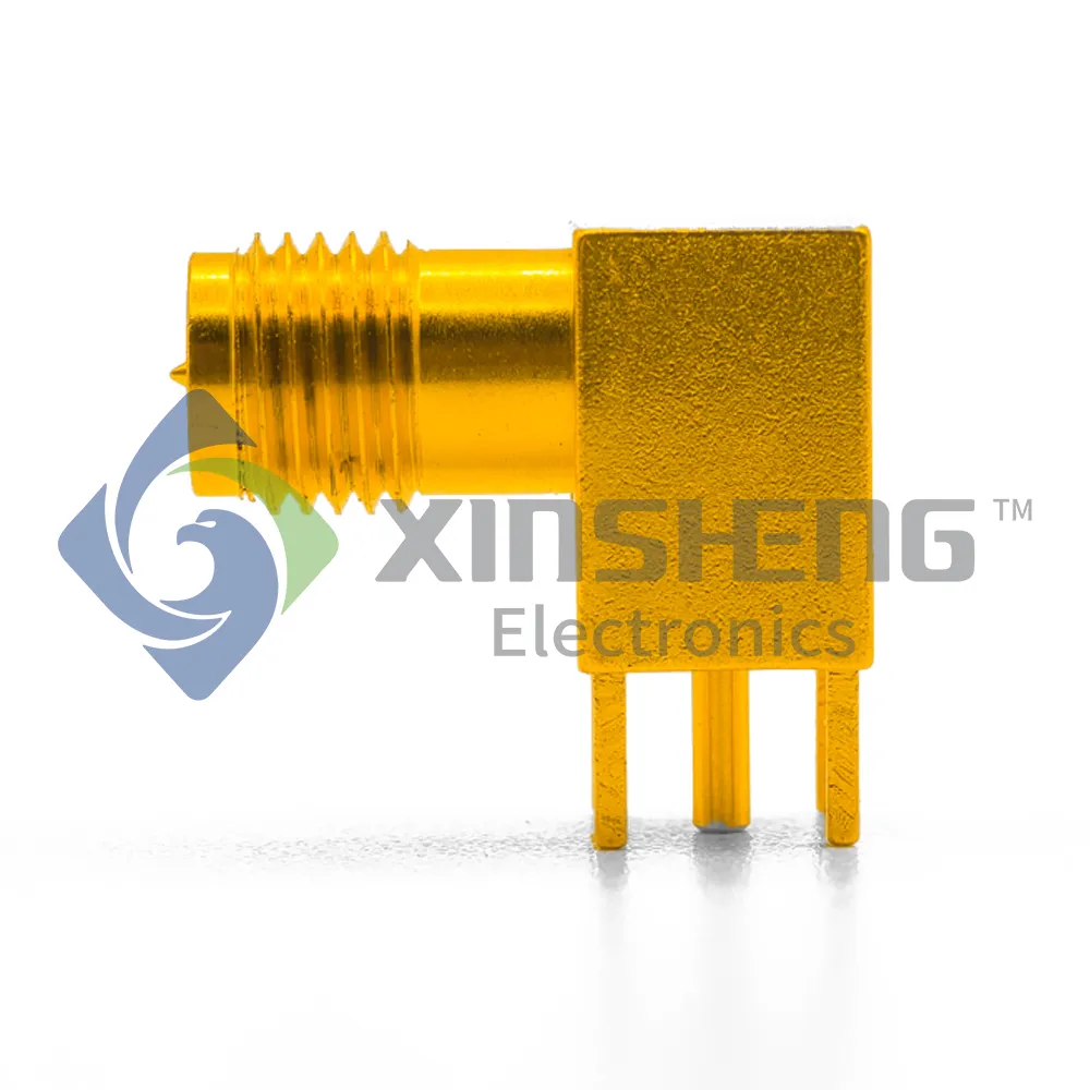 SMA-KWE 1 Inner Hole Board-End  50Ω 4.65mm Plugin Coaxial Connectors (RF)