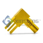 SSMC Female Right Angle Connector for PCB mount Gold Plated(KWE-3.95) thumbnail 2