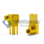 SSMC Female Right Angle Connector for PCB mount Gold Plated(KWE-3.95) thumbnail 4
