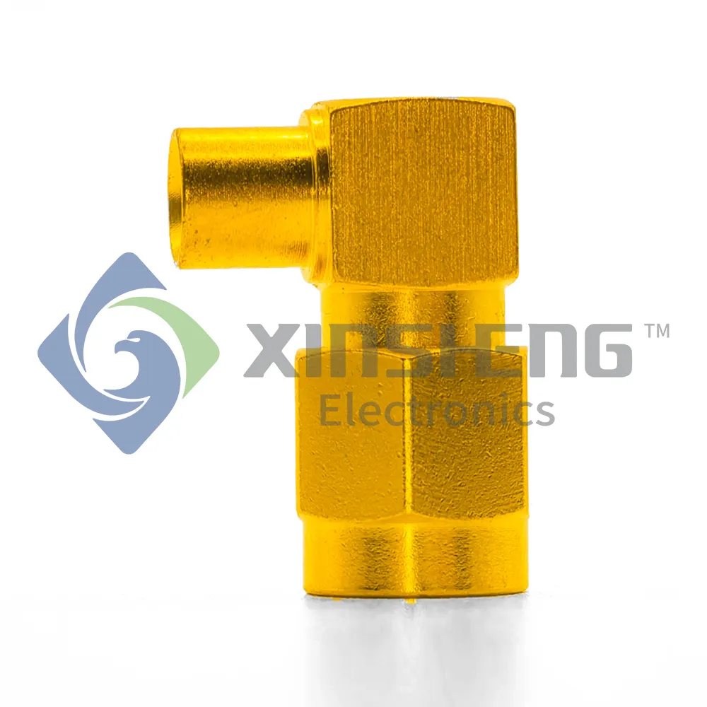 SMA-JWB3 Right Angle Solder Cable Mount For RG-405 Plug Male RF Connector