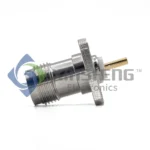TNC Stright Solder Flange Mount Jack Female RF Connector thumbnail 1