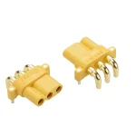 MR three-pin horizontal board connector—male and female thumbnail 3