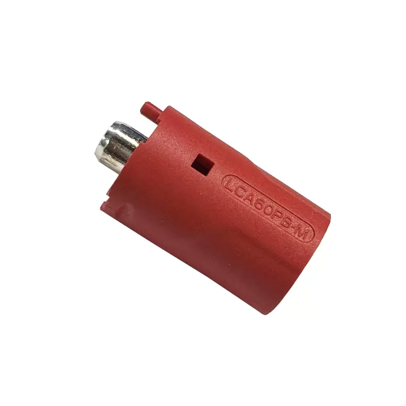 LC single-pin board stand-up connector – male