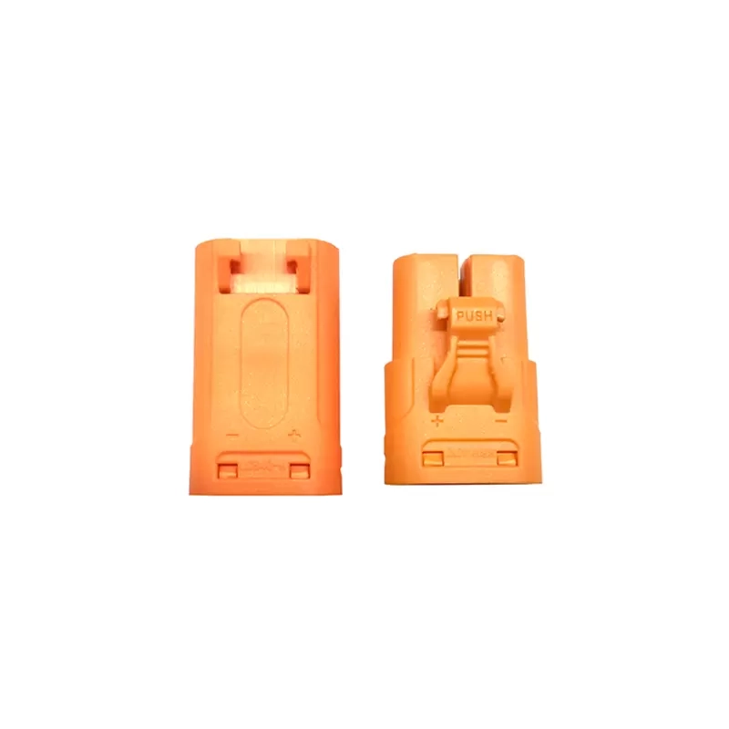 LC dual-pin connector – male and female