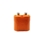LC dual-pin board vertical connector – male thumbnail 2