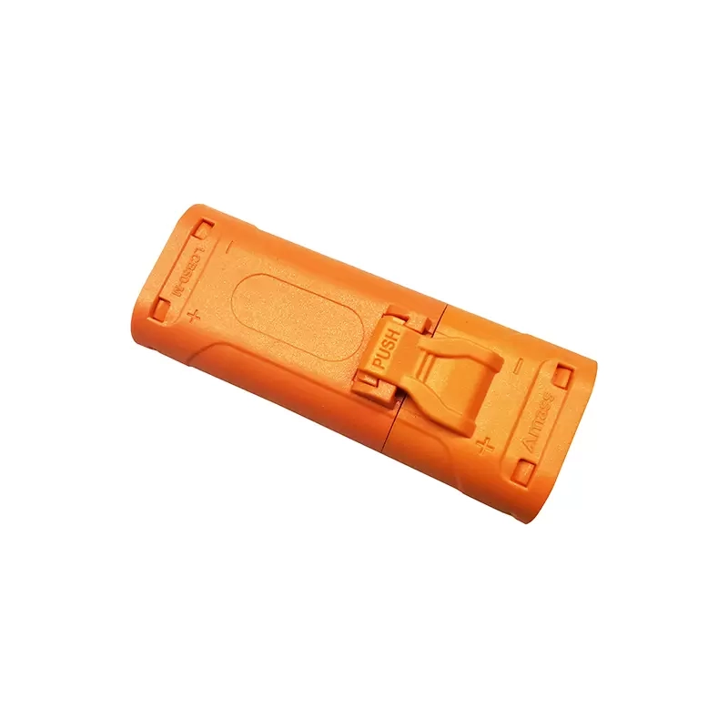 LC dual-pin connector – male and female