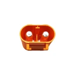 LC dual-pin board vertical connector – male thumbnail 1